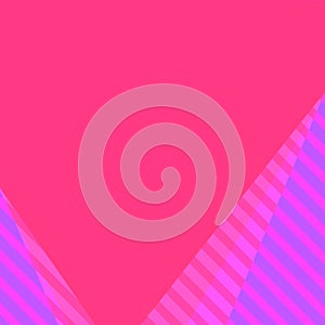 Pink with purple stripes and pink plain background