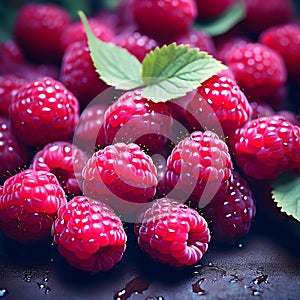 Pink Raspberries