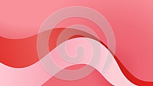 Pink and red abstract 3d background