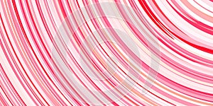 Pink red amazing multicolor arch backdrop. Awesome colorful rounding pattern. Abstract school education design. Cool sun shining