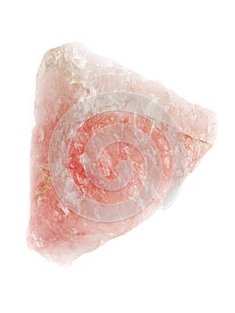 Pink red rhodochrosite crystal mineral sample for jewelry