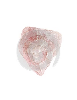 Pink red rhodochrosite crystal mineral sample for jewelry