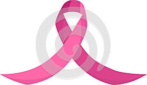 pink ribbon. Breast cancer.