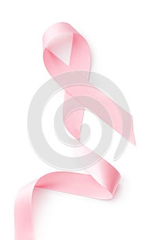 Pink ribbon breast cancer