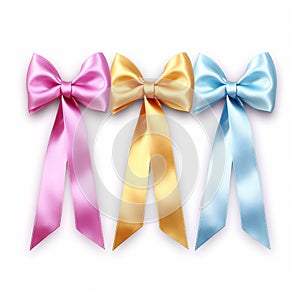 Pink ribbon for a brighter future