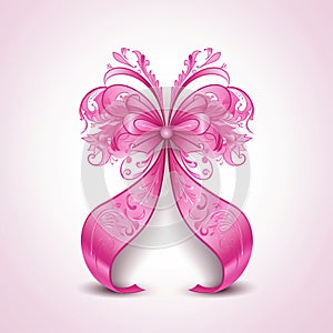 Pink Ribbon for Decoration A Touch of Elegance for Any Occasion