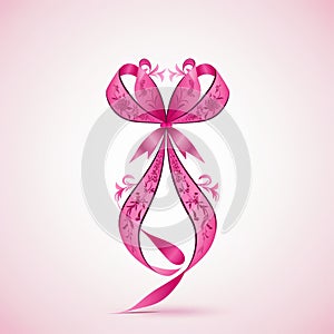 Pink Ribbon for Decoration A Touch of Elegance for Any Occasion