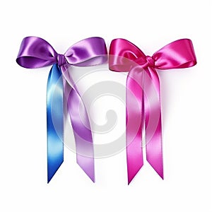 Pink ribbon for a healthy life