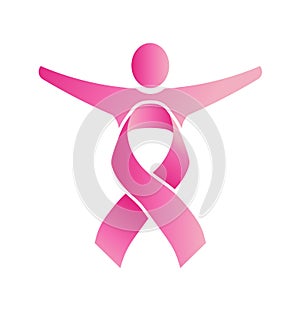 Pink Ribbon People Strong logo