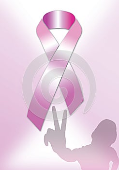 Pink Ribbon Poster 3