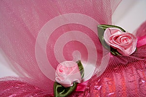 Pink Ribbon Roses