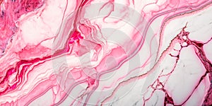 Pink Rosa Portogallo marble background Generative AI photo