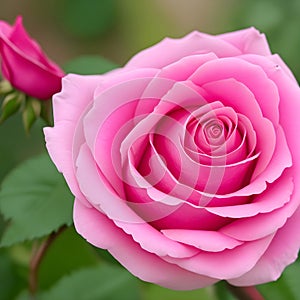 pink rose in the garden close up, rose, background with pink rose. vintage rose flower on dark nature background