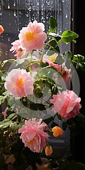 Pink Roses In The Rain: A Japanese Renaissance Of Light-filled Webcam Photography