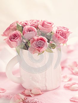 Pink roses
