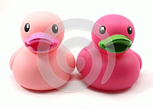 Pink Rubber Ducks