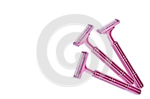 Pink Safety Razors