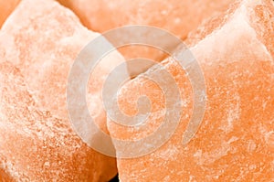 Pink salt of Hymalayas. mineral photo