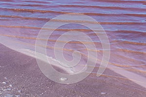 Pink salt lake at Salin d’Aigues-Mortes