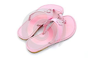 Pink sandals