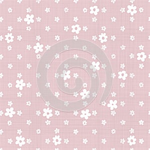 Pink seamless background with fabric texture