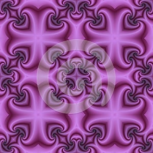 Pink Seamless Repeating Pattern Tile