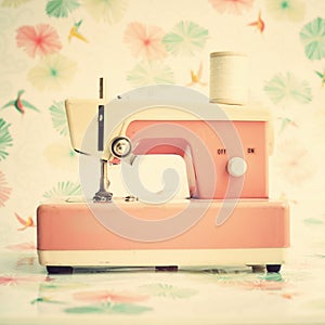 Pink Sewing machine