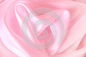 Pink shape of heart background