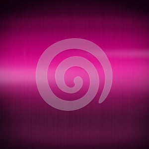 Pink shiny brushed metal. Square background texture