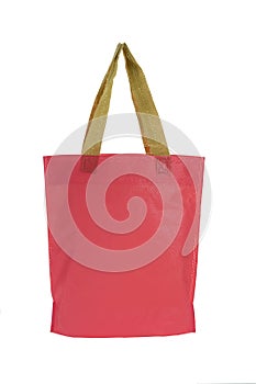 Pink shopping bag