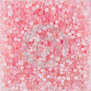 Pink silica gel texture