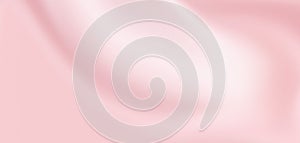 Pink silk background luxury pastel satin drapery texture banner design copy space