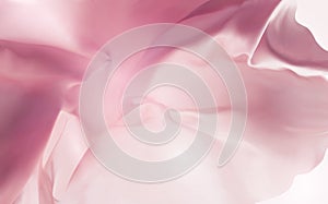 Pink silk fabric background