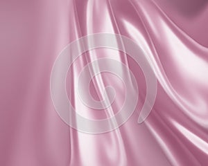 Pink silk