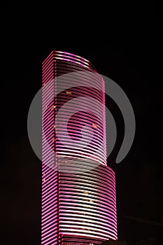 Pink Skyscraper in Miami