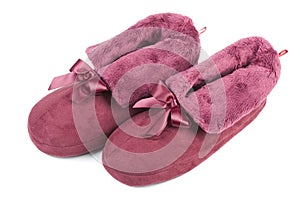 Pink slippers