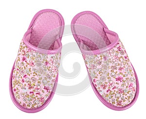 Pink slippers
