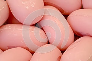 Pink soap