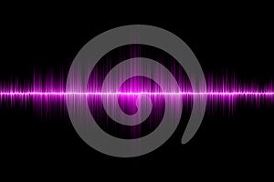 Pink sound wave background