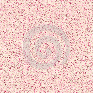 Pink Speckled Pointillism Linoleum Marker Seamless Tiling Decorative Pattern