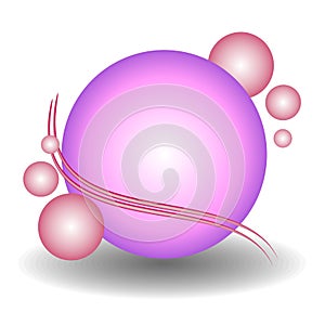 Pink Spheres Web Site Logo