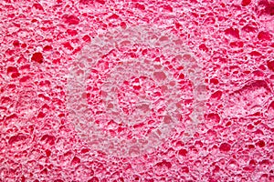 Pink sponge texture background