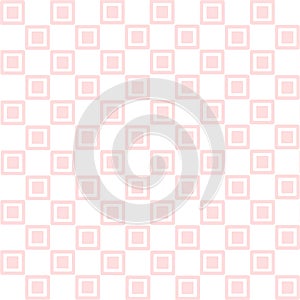 Pink square seamless background