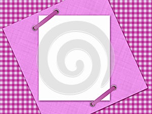 Pink squared background