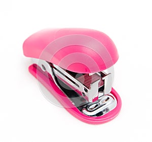 Pink stapler photo