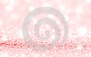 Pink Stars and Soft Focus Background