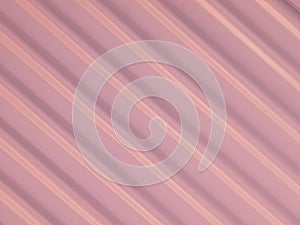 Pink steel box container striped line texture background. Detail cargo ship container texture or backdrop