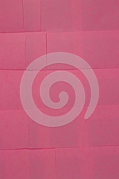 Pink Sticky notes background