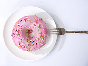 Pink Sugar Donut