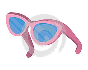 pink sunglasses icon